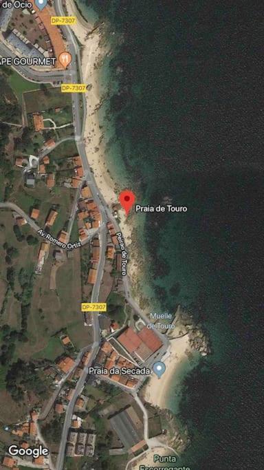 Piso En La Playa Apartment Ribeira Ngoại thất bức ảnh